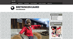 Desktop Screenshot of bretningengaard.com